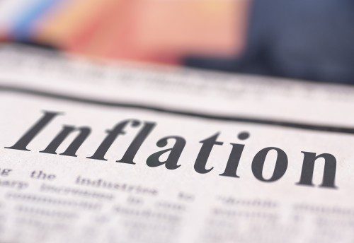 Inflation newspaper headline