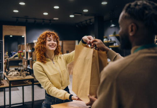 women shopping